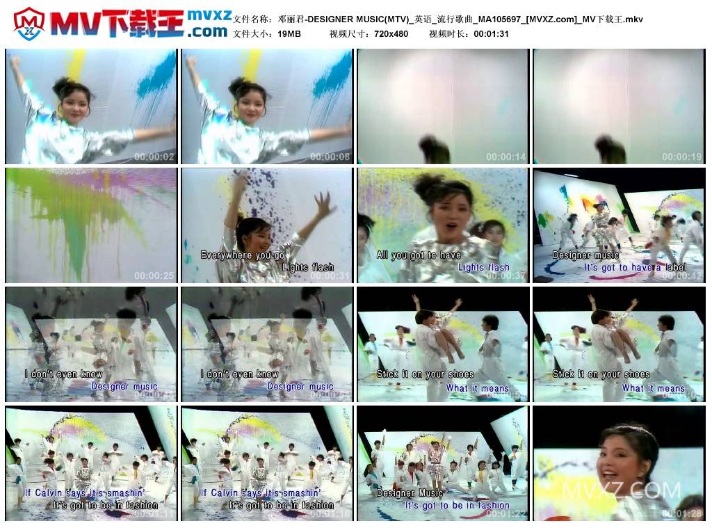 邓丽君-DESIGNER MUSIC(MTV)_英语_流行歌曲_MA105697